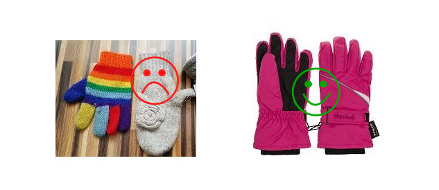 Prawidłowe rękawiczki narciarskie